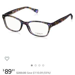 Coach eyeglass frames
